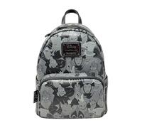Loungefly Disney Villains Debossed All Over Print Womens Double Strap Shoulder Bag Purse