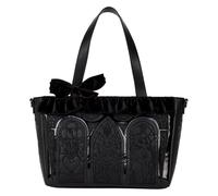 Loungefly Disney Villains Stained Glass Tote Crossbody Bag