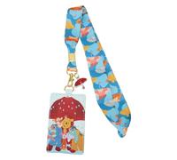 LOUNGEFLY Disney Winnie Puuh and Friends Rainy Day Schlüsselband, WDL0566, Mehrfarbig