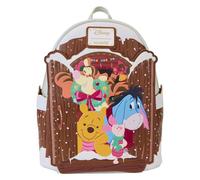 Loungefly Disney Winnie Puuh Holiday Scene Pooh and Friends Mini Rucksack