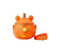 Loungefly Disney Winnie Puuh Kürbis Umhängetasche, Orange/Abendrot im Zickzackmuster (Sunset Chevron), Einheitsgröße