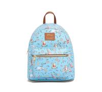 Loungefly Disney Winnie The Pooh Sketch Daisies Mini-Rucksack, Blau