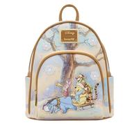 Loungefly - Disney - Winnie The Pooh - Winter Sledding Scene - Mini Backpack - Niedliche Sammeltasche - Geschenkidee - Offizielle Handelswaren - Für Jungen, Mädchen Men und Frauen - Cartoon Fans