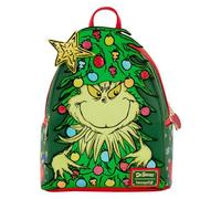 Loungefly Dr. Seuss Grinch Mini-Rucksack für Weihnachten, offizielles Produkt