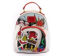 Loungefly Dr. Seuss The Grinch Chimney Thief Adult Womens Double Strap Shoulder Bag Purse
