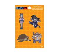 Loungefly - Dragon Ball Enamel Pin Set - Bulma - Dragon Ball Z Emaille-Nadeln - Amazon-Exklusiv - Niedliche Brosche Zum Sammeln - Für Rucksäcke & Taschen - Geschenkidee - Offizielle Handelswaren