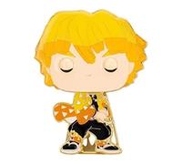 Loungefly Funko Large POP! Enamel Pin - Zenitsu Agatsuma - Demon Slayer: ZANITSU AGATSUMA Emaille-Nadeln - Niedliche Brosche Zum Sammeln - Für Rucksäcke & Taschen - Geschenkidee - Anime Fans