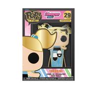 Loungefly FUNKPO POP! Large Enamel Enamel Pin CARTOONS: POWER PUFF GIRLS - Bubbles - BUBBLES - The Powerpuff Girls Emaille-Nadeln - Niedliche Brosche Zum Sammeln - Für Rucksäcke & Taschen - TV Fans