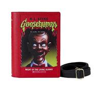 Loungefly Goosebumps Slappy Book Cover Crossbody Bag, Rot/Ausflug, einfarbig (Getaway Solids), Einheitsgröße