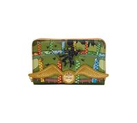 Loungefly Harry Potter Purse Golden Snitch Nue offiziell Grün Zip Around One Size