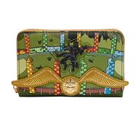 Loungefly Harry Potter Purse Golden Snitch Nue offiziell Grün Zip Around One Size