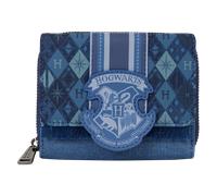 Loungefly Warner Bros Harry Potter Denim Tri-Fold Wallet