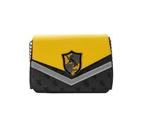 LOUNGEFLY Harry Potter Hufflepuff Kettenriemen Umhängetasche, Mehrfarbig