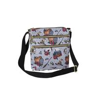 Loungefly Harry Potter Passport Crossbody Travel Bag AOP Relics Tattoo Print