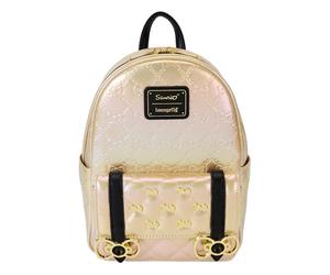 Loungefly Hello Kitty 50th Anniversary by Loungefly Mini Rucksack Metallic Gold 1 Stk.