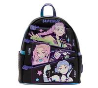 Loungefly KPop Demon Hunters HUNTR/X Mini Rucksack mit Fotokarten-Anhänger