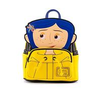 Loungefly Schultertasche Laika Coraline Raincoat Cosplay – Doppelriemen – Einheitsgröße, Mehrfarbig