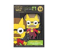 Loungefly Large Enamel Enamel Pin Horror: Simpsons - Ned Flanders - Devil Flanders - The Simpsons Emaille-Nadeln - Niedliche Brosche Zum Sammeln - Für Rucksäcke & Taschen - Geschenkidee - TV Fans