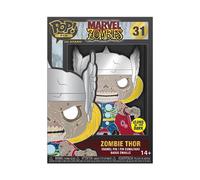 Loungefly Large Enamel Enamel Pin Marvel: Zombie Thor - Thor - Marvel Zombies Emaille-Nadeln - Niedliche Brosche Zum Sammeln - Für Rucksäcke & Taschen - Geschenkidee - Offizielle Handelswaren