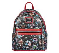 Loungefly Marvel Avengers Tattoo Damen Schultertasche mit doppeltem Riemen, mehrfarbig, Einheitsgröße, Marvel Avengers Tattoo Mini Rucksack, Mehrfarbig, EinheitsgröÃŸe