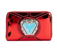 Loungefly Marvel Geldbörse Iron Man 15th Anniversary Official Red Zip Around One Size