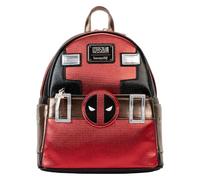 Loungefly Marvel Metallic Deapool Double Strap Shoulder Bag, Mehrfarbig/Meereswellen (Ocean Tides), Standard, Mini