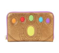 Loungefly Marvel Porte-monnaie Guardians of The Galaxy 3 Ravager Badge, Schwarz , Einheitsgröße, Geldbörse mit Reißverschluss