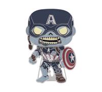 Loungefly Marvel What If: Zombie Captain America - Pin en Émail | Offizielles Superheroes Merch - Spielzeug zum Sammeln - Geschenkidee zum Geburtstag für Fans und Sammler