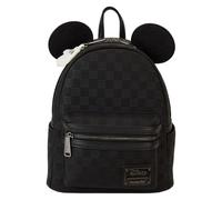 Loungefly Mini-Rucksack Disney Mickey Ear Evergreen – Karierte Textur – Multicolor – One Size