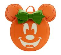Loungefly - Mini Sac A Dos Disney - Glow Face Minnie Pumpkin - 0671803426115