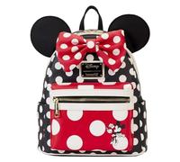 Loungefly Minnie Mouse Rocks the Dots Klassischer Mini-Rucksack | Disney Rucksäcke, Rot und Weiß gepunktet, Standard, Rucksack