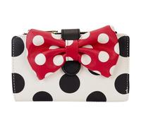 Loungefly Minnie Rocks the Dots Classic Flap Wallet | Minnie Mouse Wallets, Mehrfarbig/Meereswellen (Ocean Tides), Einheitsgröße, Geldbörse mit Klappe