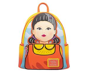 Loungefly Netflix Squid Game Light Up Singing Young Hee Cosplay Mini Rucksack, Mehrfarbig, Einheitsgröße, Sqbk0002