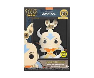 Loungefly NICKELODEON: AANG - Aang - Avatar: The Last Airbender Emaille-Nadeln - Niedliche Brosche Zum Sammeln - Für Rucksäcke & Taschen - Geschenkidee - Offizielle Handelswaren - Anime Fans