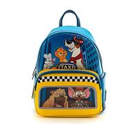 Loungefly Oliver und Co Taxi Mini-Rucksack Multicolor Kunstleder Disney, Fan-Merch, Film