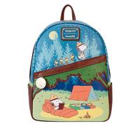 Loungefly Peanuts Beagle Scouts 50th Anniversary Damen Schultertasche mit Doppelriemen, Mehrfarbig/Meereswellen (Ocean Tides), Einheitsgröße, Classic