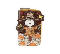 Loungefly Peanuts Snoopy Scarecrow Zip Wallet, Braun, One Size