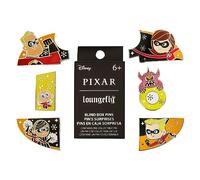 Loungefly PIN Disney - Pixar - Incredibles - Blind Enamel Pin Purchase - The Incredibles Emaille-Nadeln - Niedliche Brosche Zum Sammeln - Für Rucksäcke & Taschen - Geschenkidee - Movies Fans