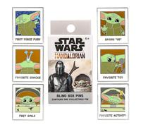 Loungefly PIN - The Mandalorian - Grogu (The Child, Baby Yoda) - Blind Enamel Pin Purchase - The Mandalorian Emaille-Nadeln - Niedliche Brosche Zum Sammeln - Für Rucksäcke & Taschen - Geschenkidee