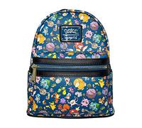 Loungefly Pokemon First Generation Bedruckter Mini-Rucksack (Marineblau, Einheitsgröße)