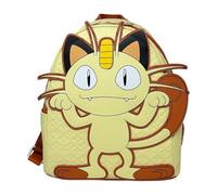 Loungefly Pokemon Meowth Cosplay Damen Schultertasche mit Doppelriemen, gelb, Medium