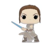 Loungefly POP! Large Enamel Pin STAR WARS: REY - Rey Emaille-Nadeln - Niedliche Brosche Zum Sammeln - Für Rucksäcke & Taschen - Geschenkidee - Offizielle Handelswaren - Movies Fans