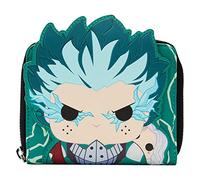 Loungefly POP My Hero Academia Deku Infinity Cosplay Wallet, Blau, Standard, Geldbörse mit Reißverschluss