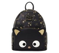 Loungefly Sanrio Chococat Stars Mini Rucksack - Schwarzer Mini Backpack mit Sternstickerei & Chococat Design 1 Stk.