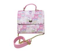 Loungefly Sanrio Hello Kitty Kawaii Allover-Print Crossbody Satchel Handtasche Geldbörse, Pink, Medium