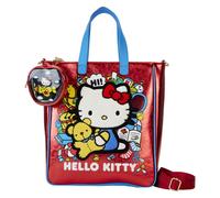 Loungefly Sanrio Hello Kitty Tragetasche zum 50. Jubil um mit M nzbeutel