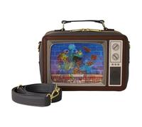 Loungefly Umhängetasche Sesamstraße Lenticular Retro-TV