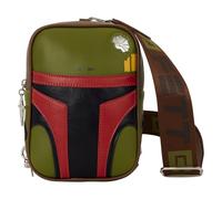 Loungefly Star Wars™: Boba Fett - Cosplay-Umhängetasche mit Reißverschluss-Charm - Sammeltaschen
