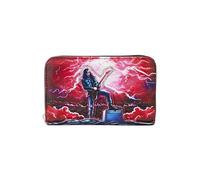 Loungefly Stranger Things Eddie Munson Tribute Glow Zip Wallet