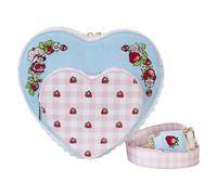Loungefly Strawberry Shortcake Umhängetasche in Herzform, Mehrfarbig/Meereswellen (Ocean Tides), Mini